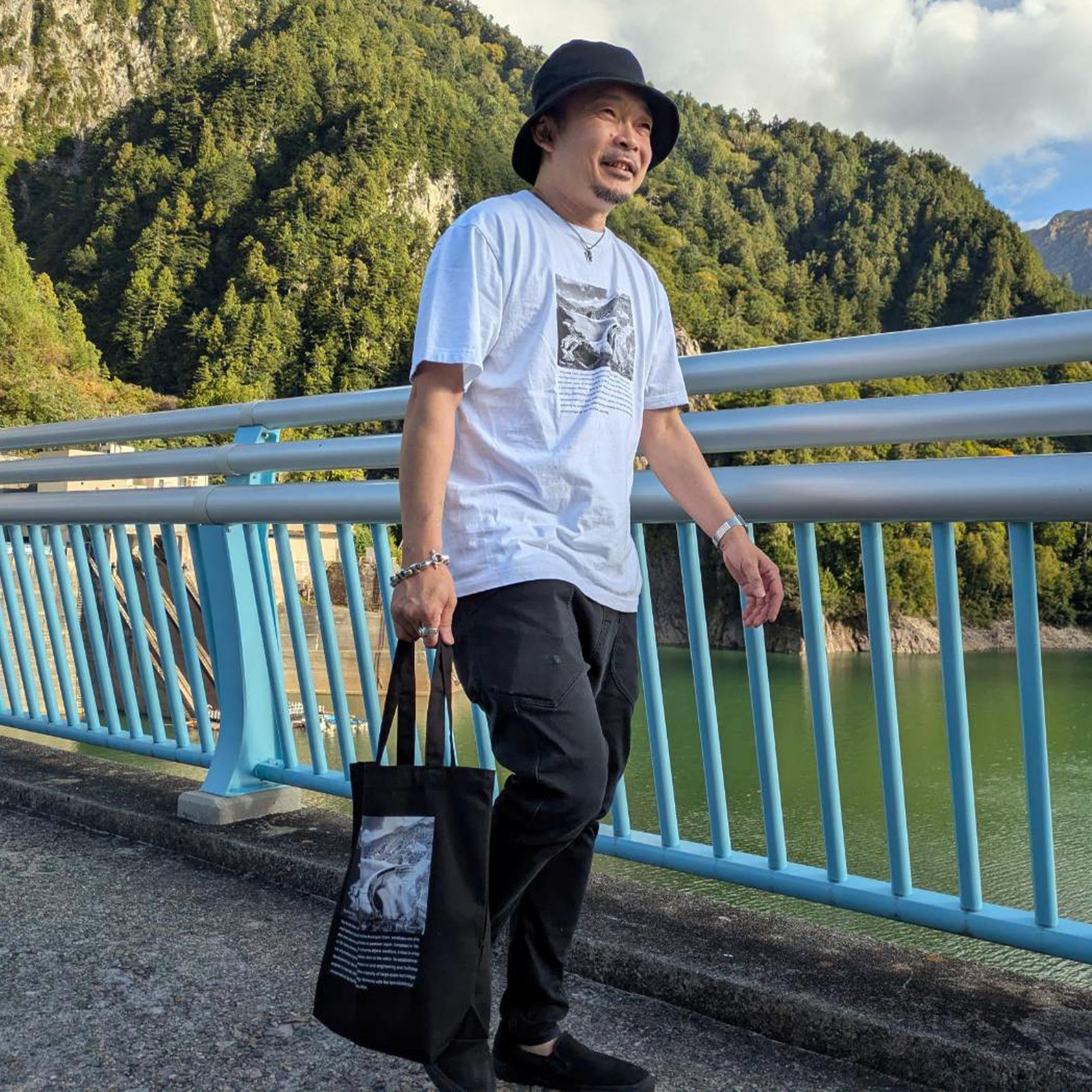 【富山百景シリーズ】黒部ダム トートバッグ【立山町】