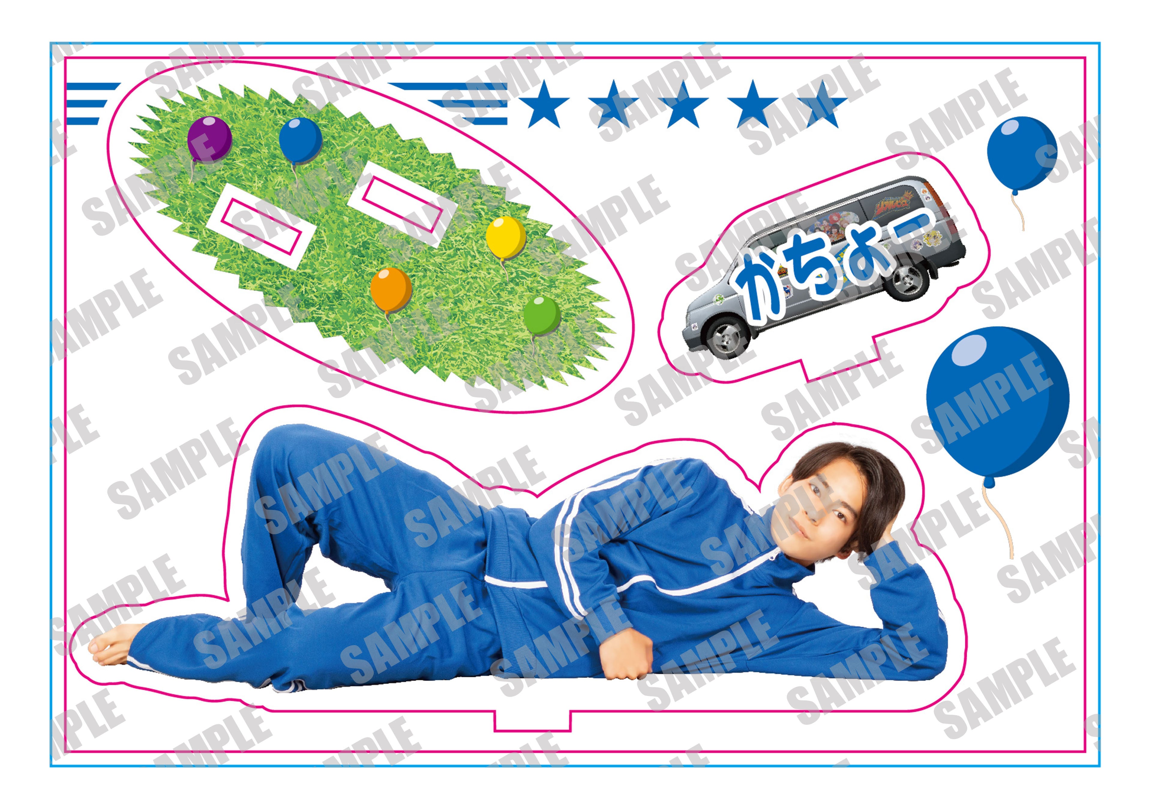 アクリルフィギュアスタンド／ジャージ／かちょー RASI-02 | リアル