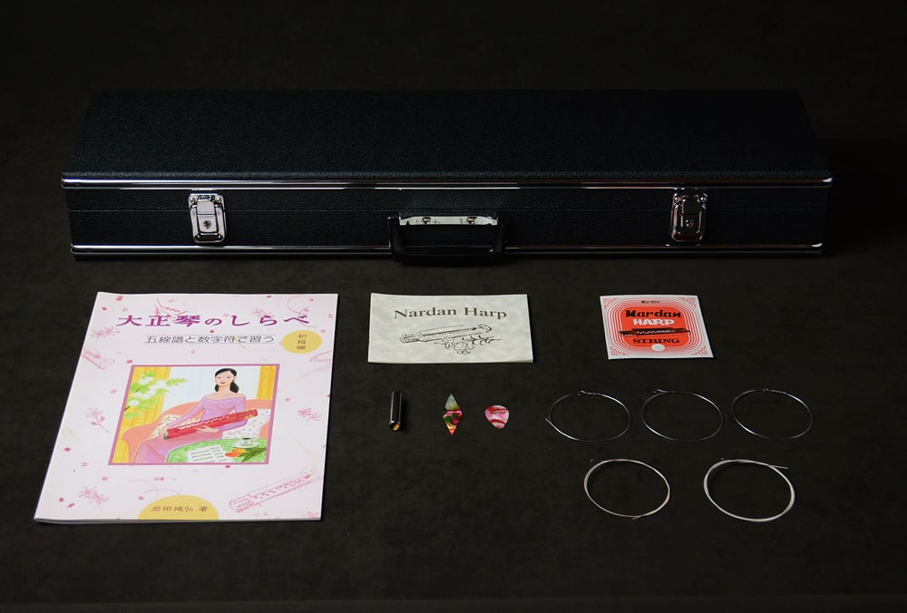 ナルダン大正琴 BLACK（ブラック）艶あり 初心者向けセット | ナルダン