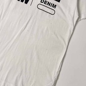 G-STAR RAW ジースターロゥ デザイン 半袖 Tシャツ S/ホワイト×ブラック メンズ