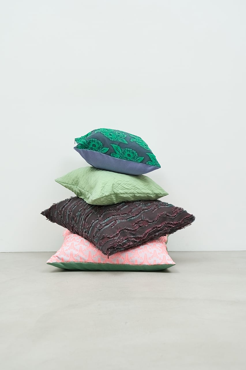 Cushion cover / funky fringe / L | Jacquard Works