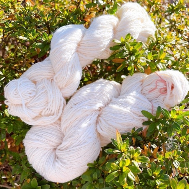 和綿・手紡ぎ　糸