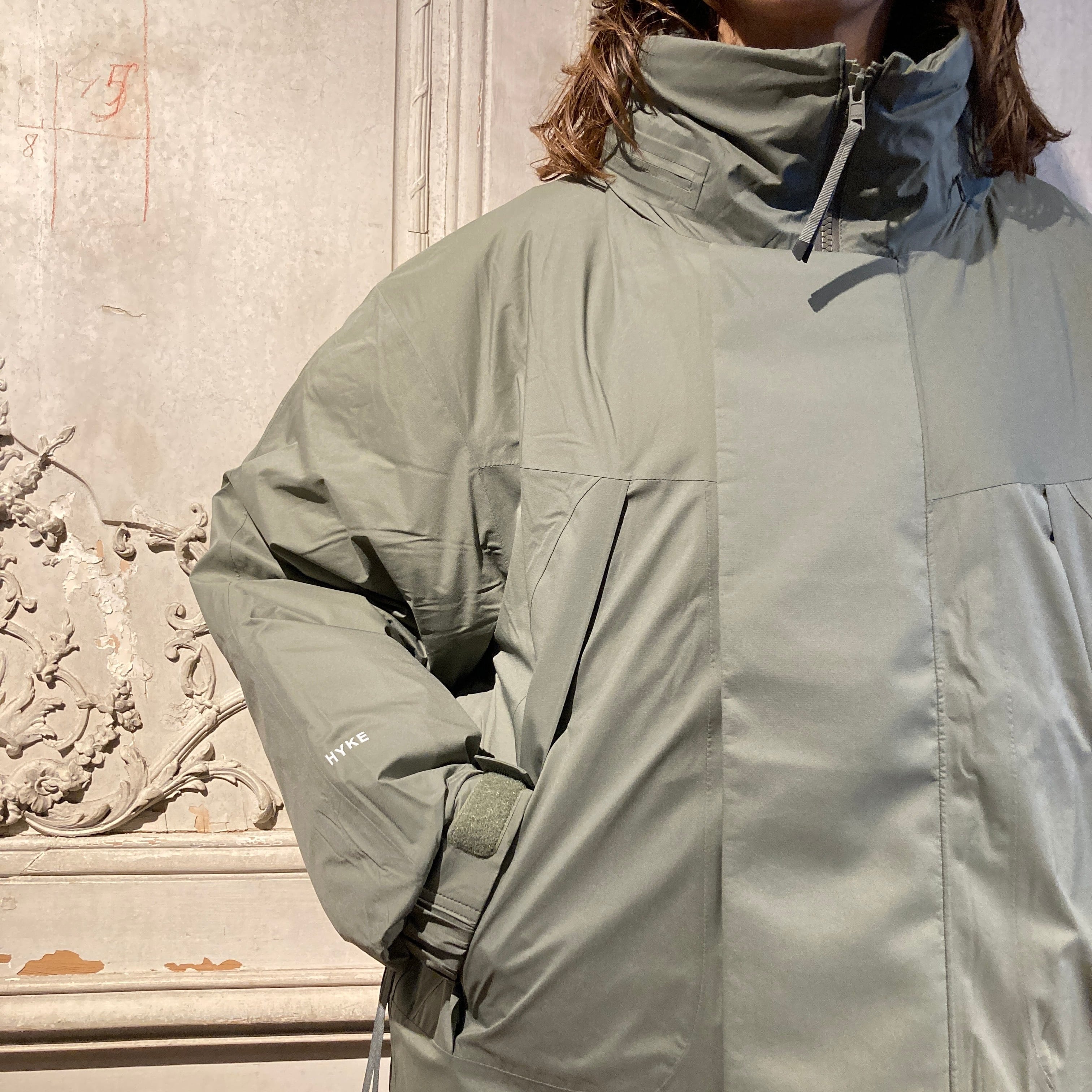 HYKE【ハイク】PERTEX PUFF PARKA (17542) | glamour online