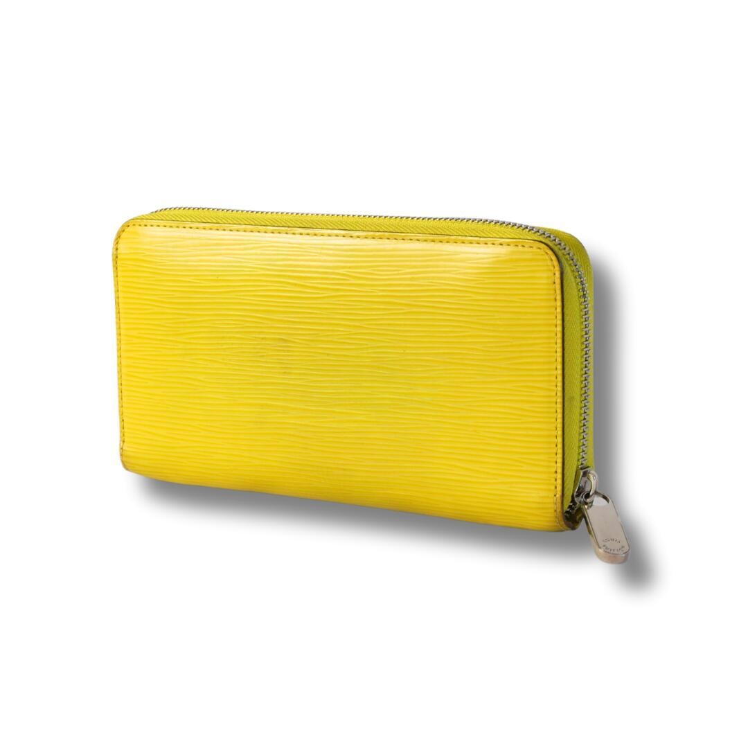 LOUIS VUITTON エピレザー 長財布　イエロー ルイ・ヴィトン LOUIS VUITTON ジッピーウォレット エピ レザー ロング