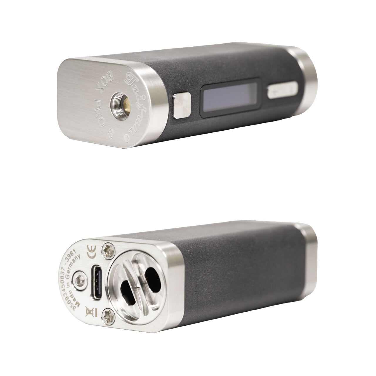 Taifun Box Pro S Delrin Black | CLUTCH VAPOR