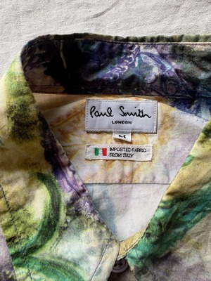 ”PAUL SMITH" Colorful paisley shirt