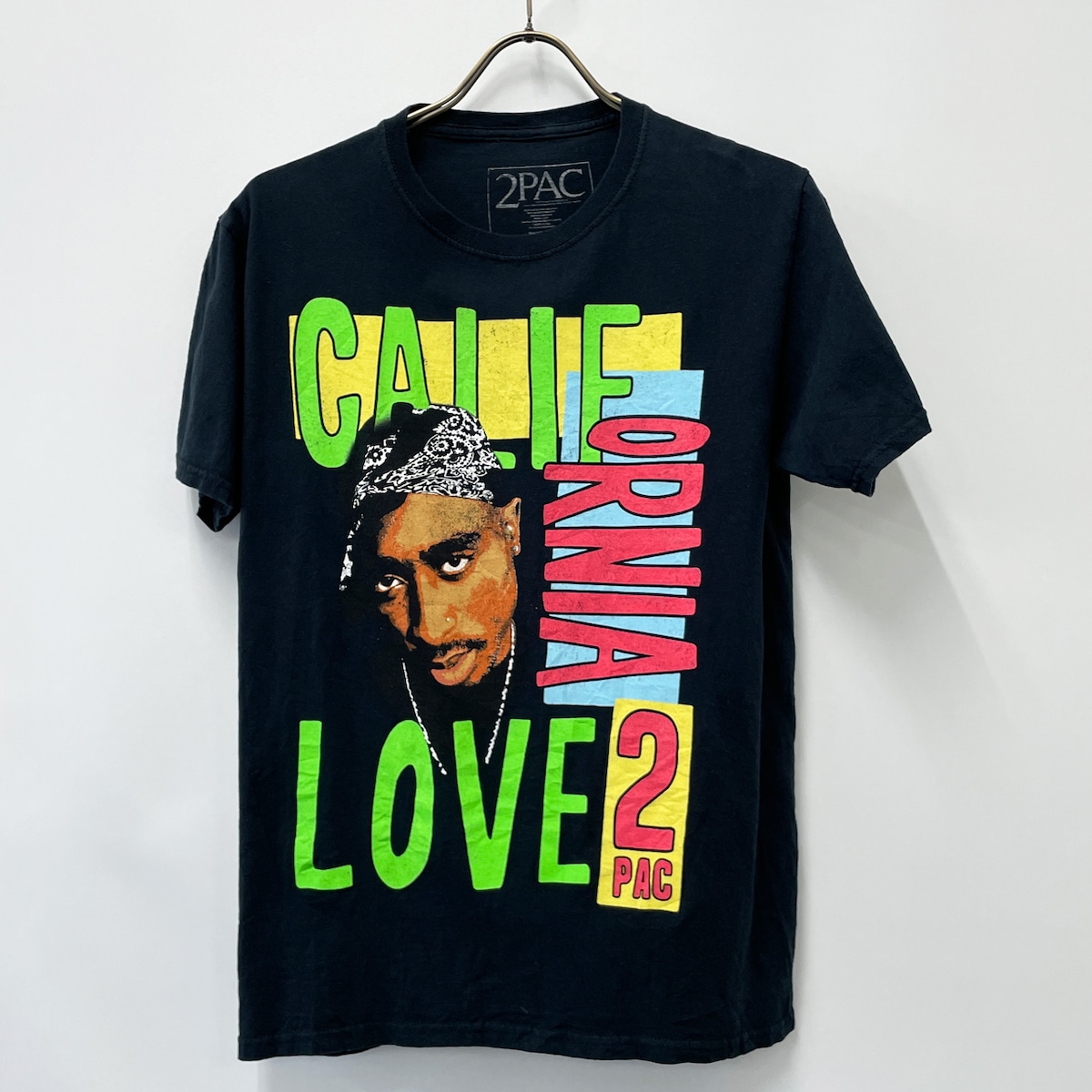 古着 送料無料 2PAC バンドT ハーレムTシャツ 2パック ヒップホップT 