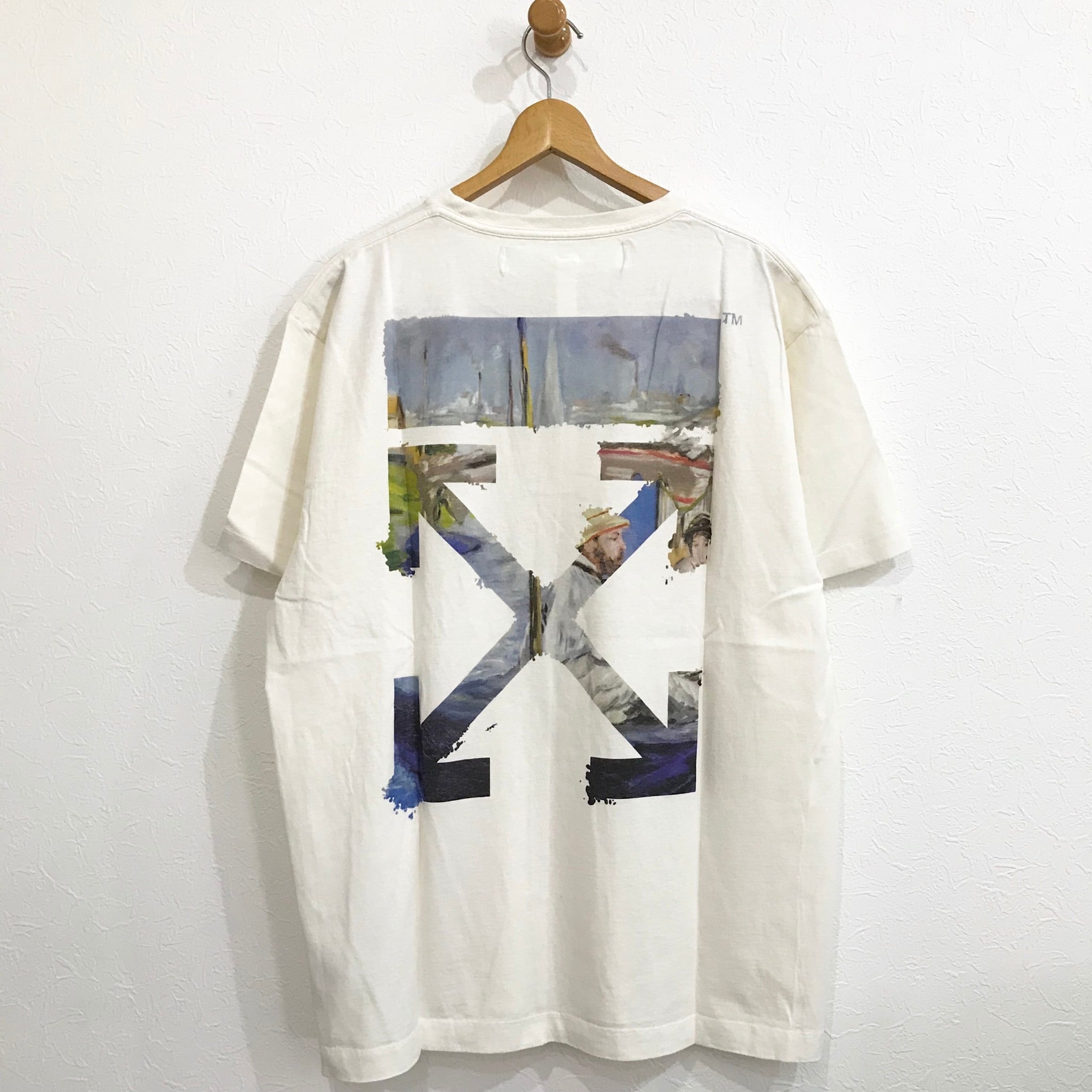 Off-white Over Tee Degrade Arrows Sサイズ