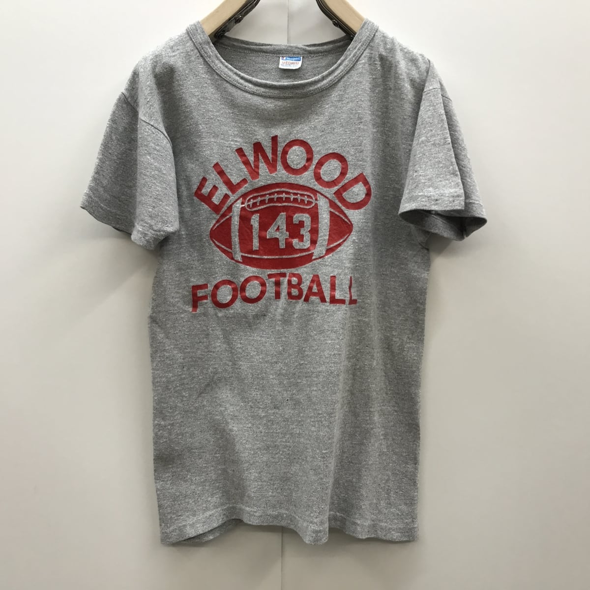 バータグCHANPION バータグ　70-80年　フットボールtシャツ　ヴィンテージ