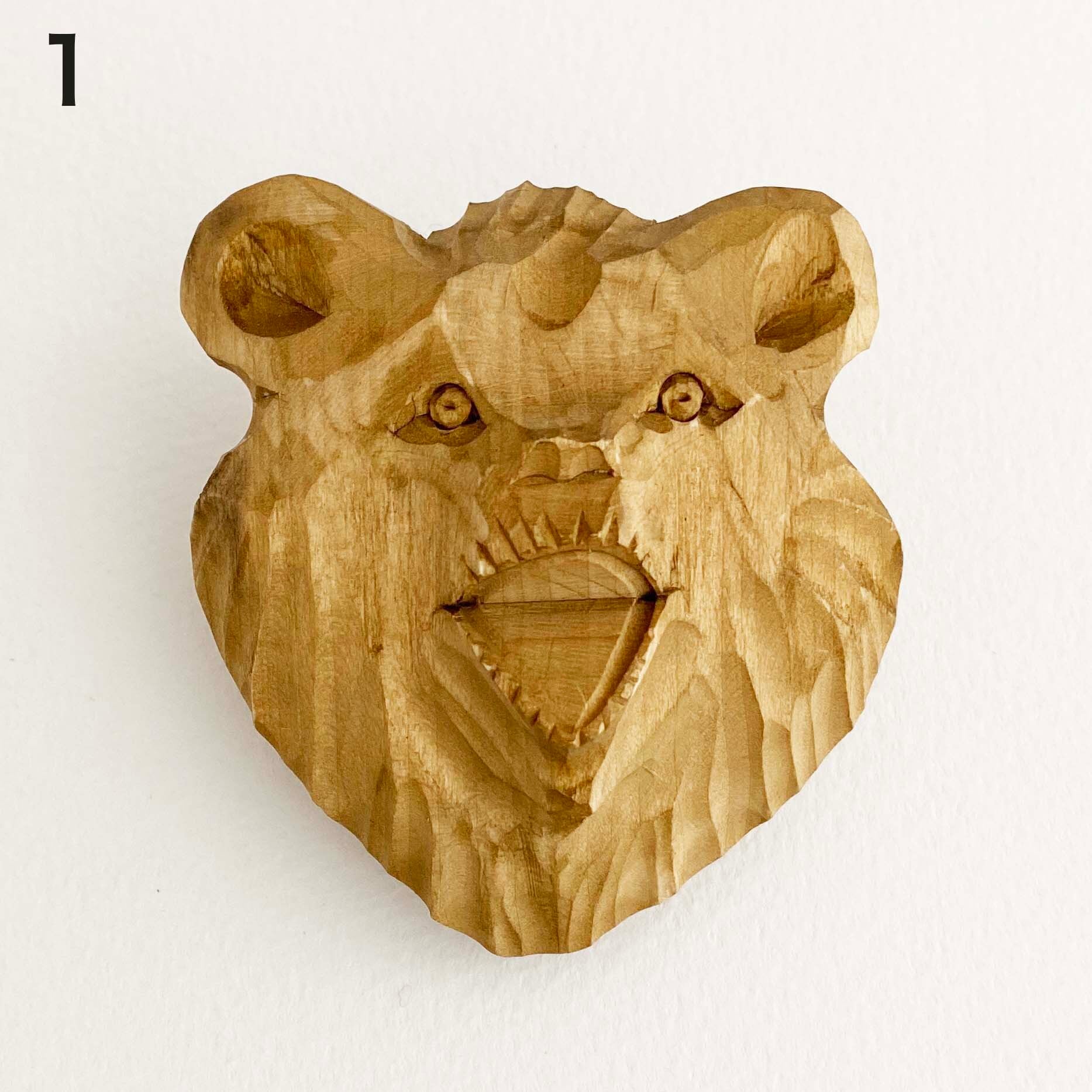 熊のループタイ / 大(ボゴロツコエ産)