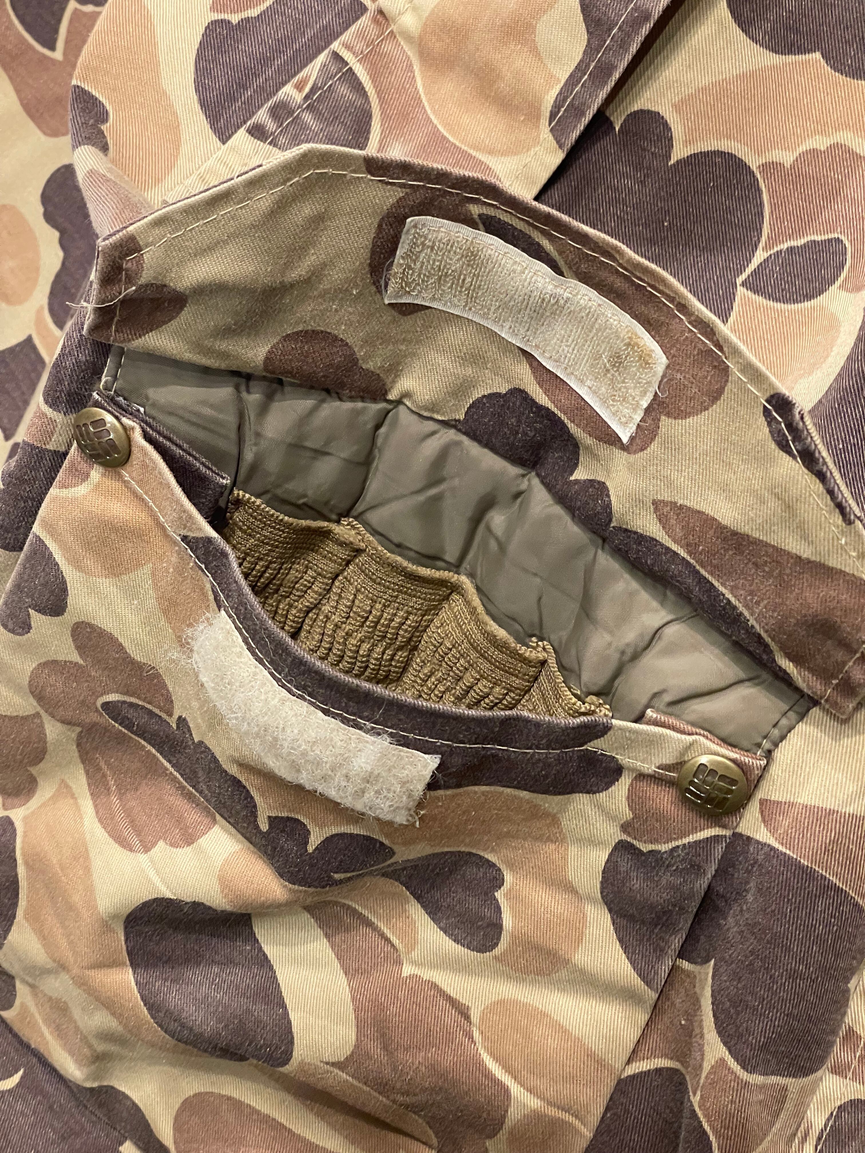 コロンビア 70〜80's カモ ハンティング ジャケット パタゴニア USA 名作 【 70s USA製 / Columbia 】 70's コロンビア GORE-TEX