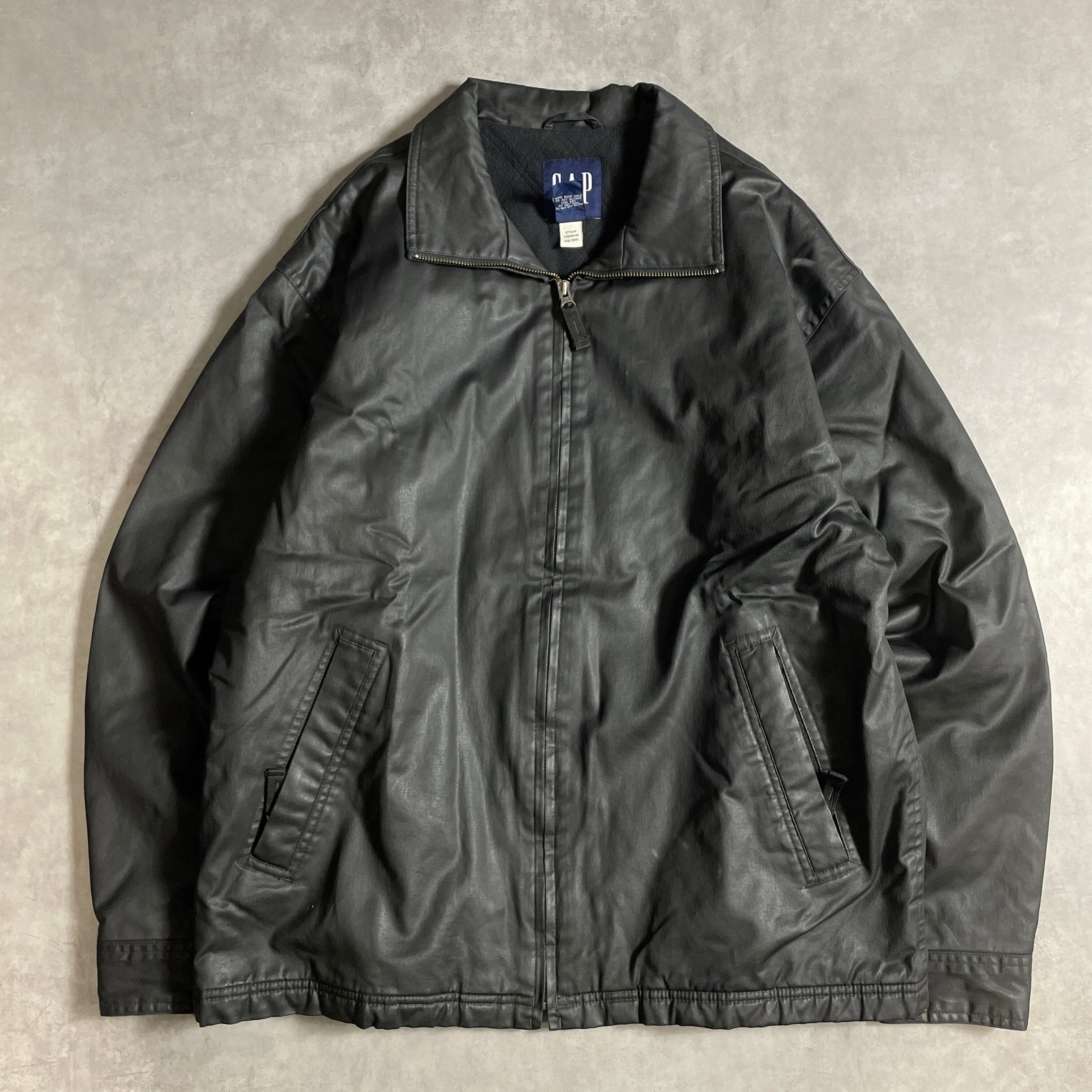90s OLD GAP オールドギャップ ブルゾン ブラック 裏ボア L vintage