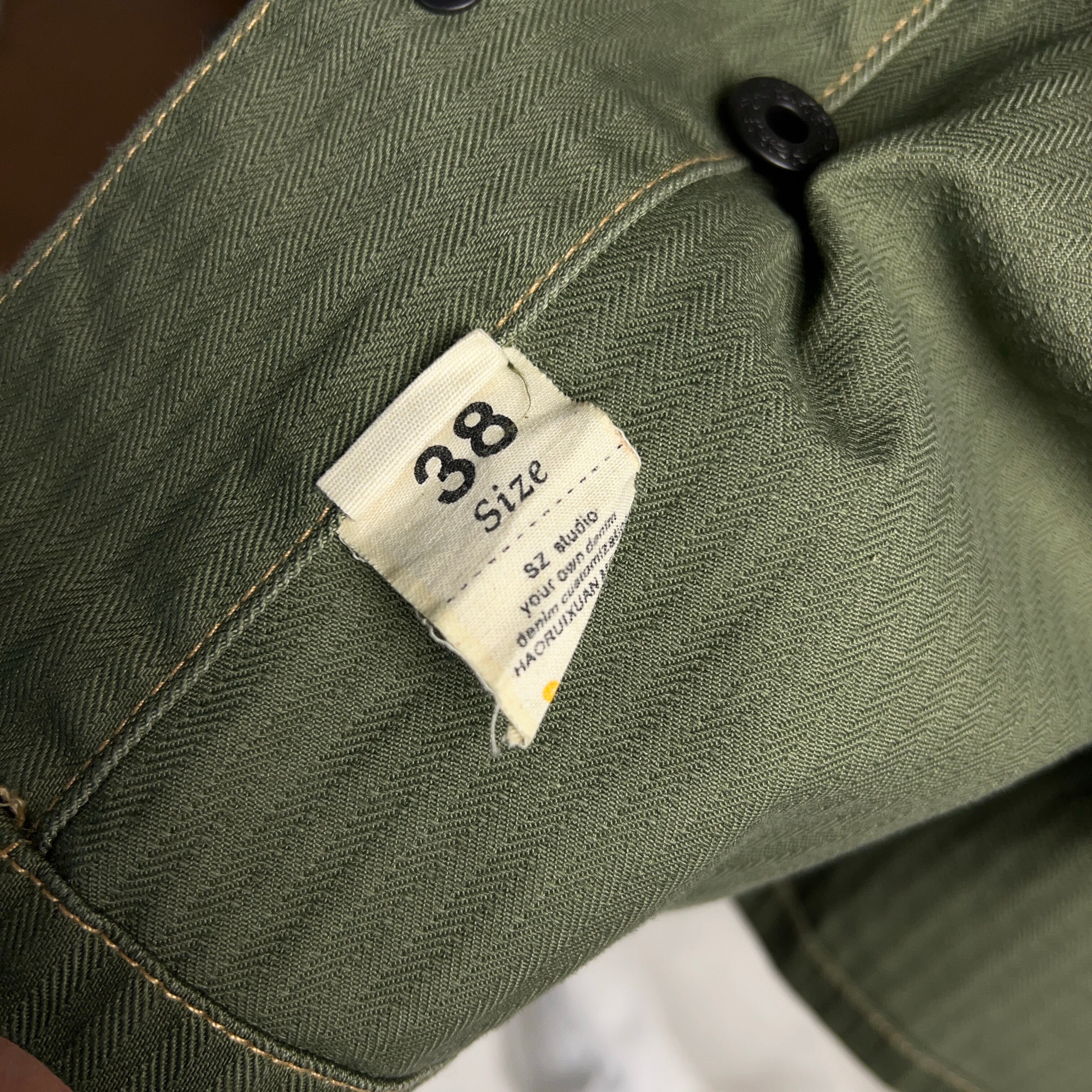 USMC P-44 TYPE REPLICA MILITARY JACKET ヘリンボーンツイル