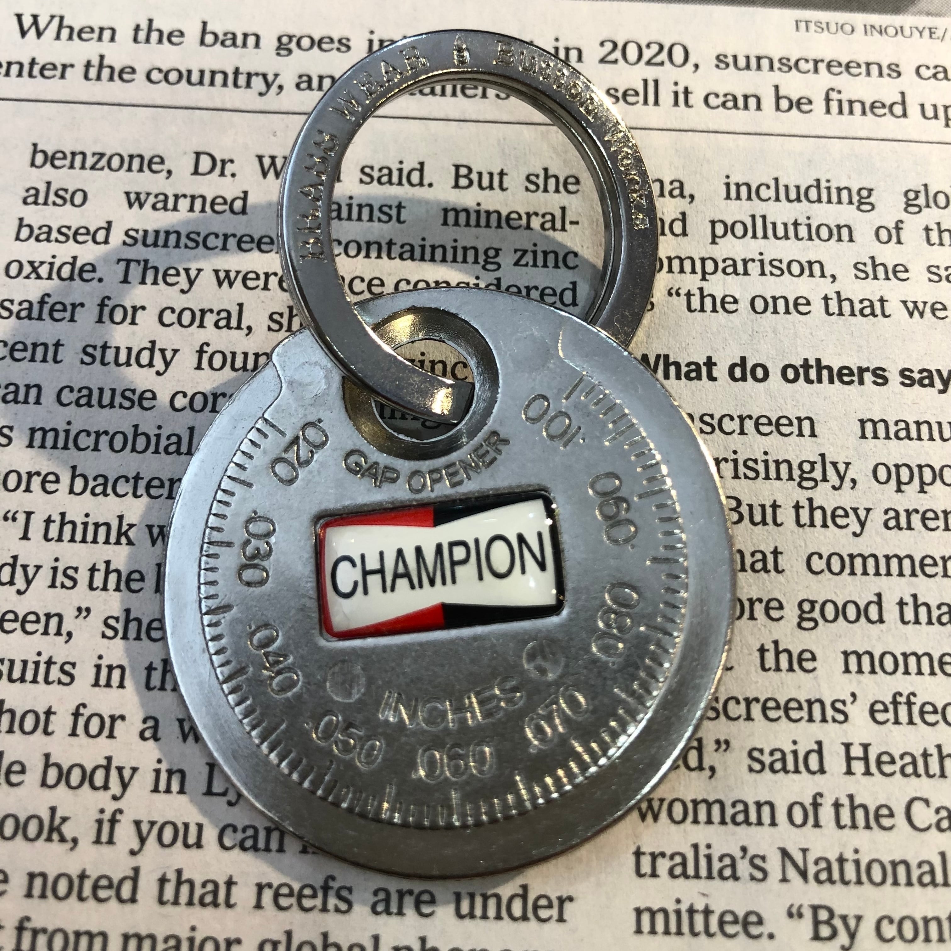 BUTTON WORKS】VINTAGE KEYHOLDER 