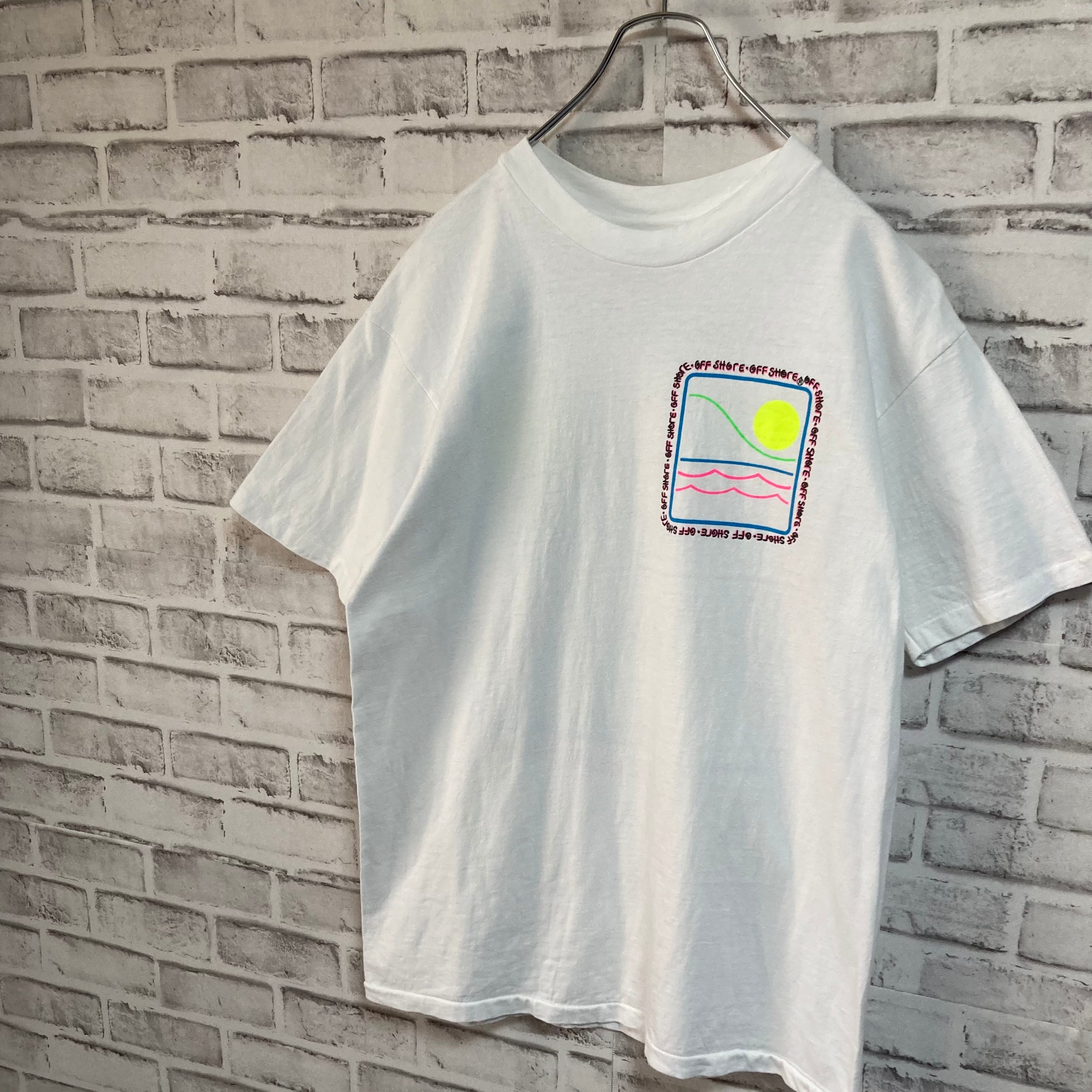 希少 80s ビンテージ USA製 Hanes CLEET 両面プリントTシャツ