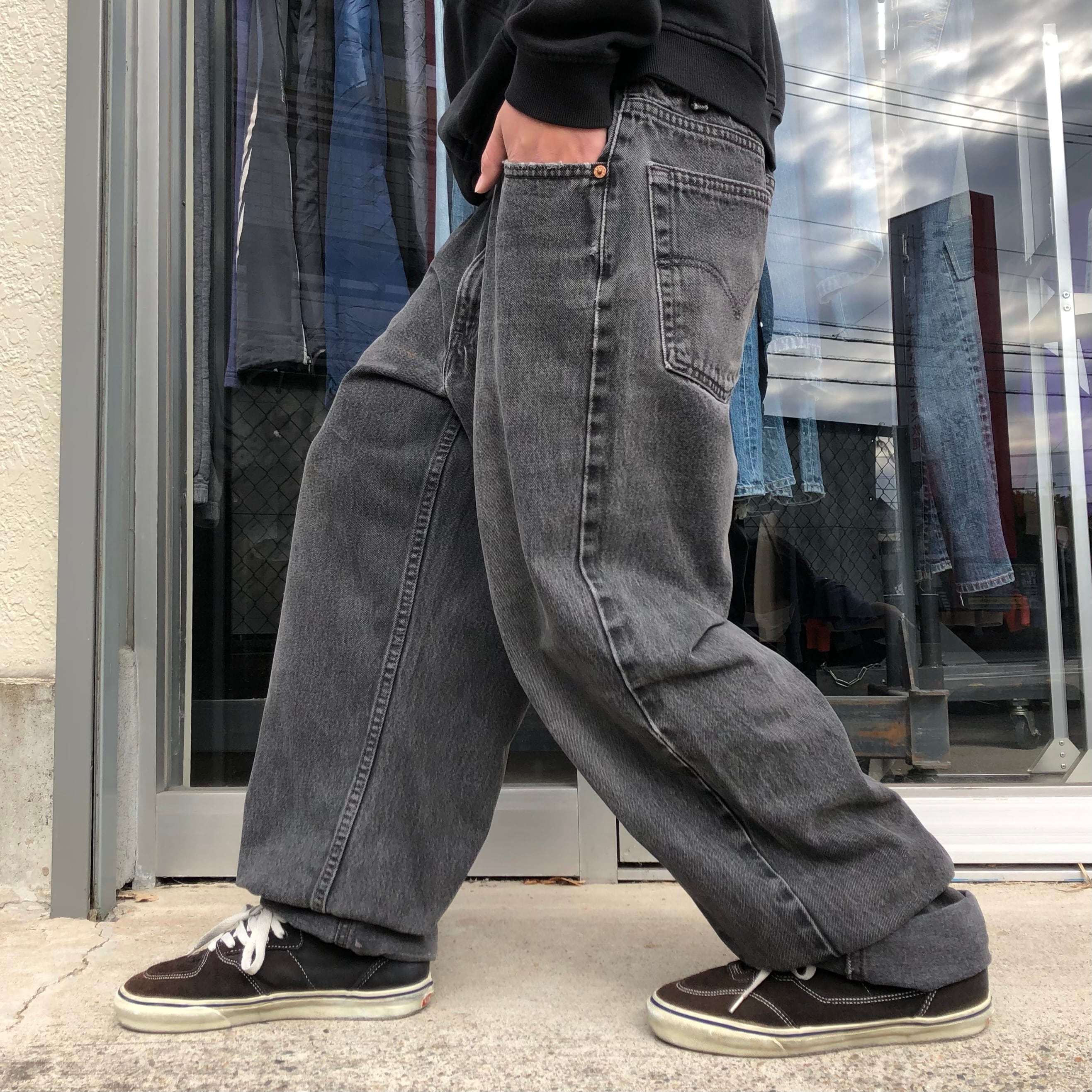 Levi's 560 W38×L32 古着 ストリート ゆるだぼ - デニム