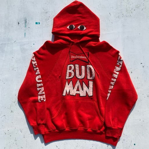 80's～ Budweiser バドワイザー BUDMAN バドマン スウェット ...