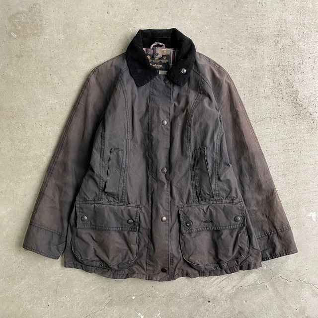 英国製 Barbour バブアー ワックスコットン オイルドジャケット 