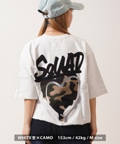 ◆ハートサガラ刺繍 スウェットTシャツ◆ng-46225