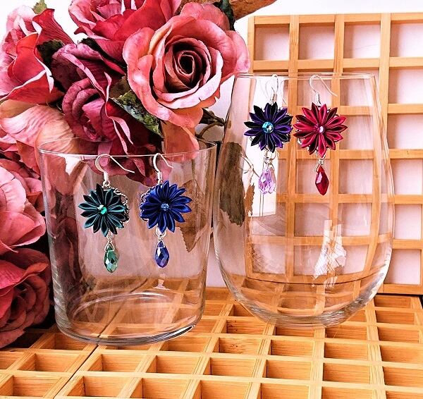 WEB限定】つまみ花ピアスⅠ | 織紫庵