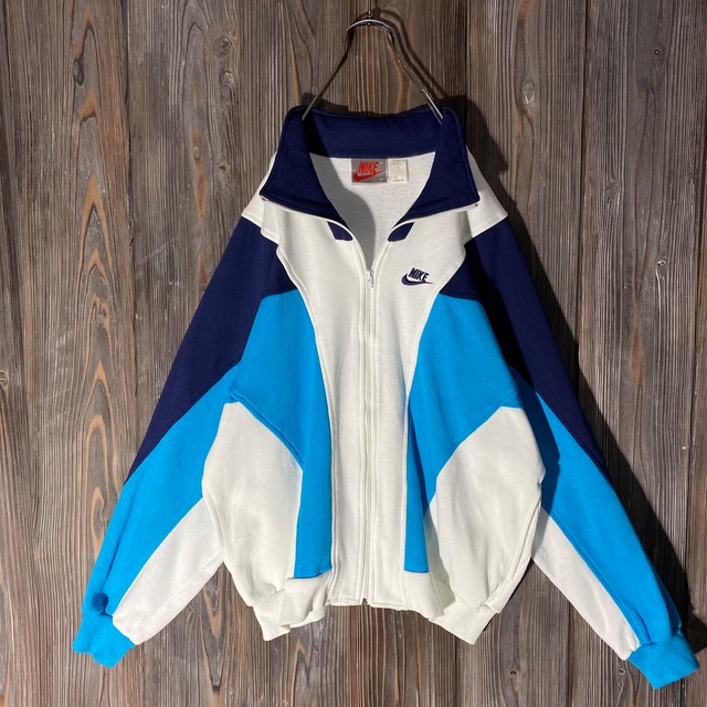 ［NIKE］90s switching design sweat jacket