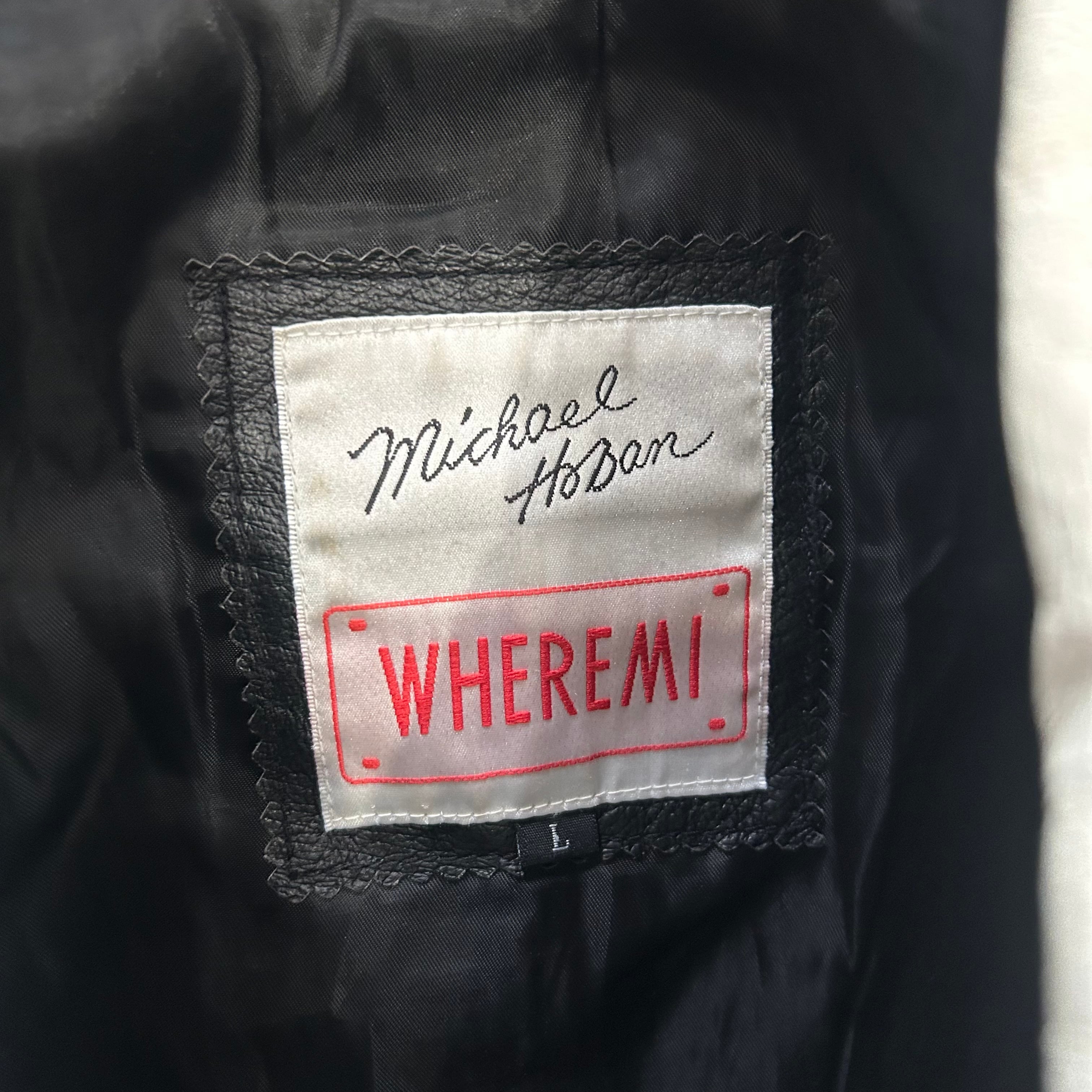 90s Michael Hoban leather jacket | 古着屋TobaRi