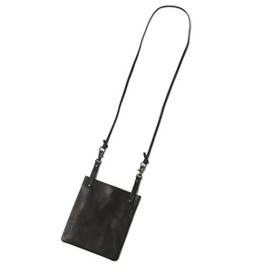 7INCH SHOULDER BAG (BLACK/BLACK) / RUDE GALLERY