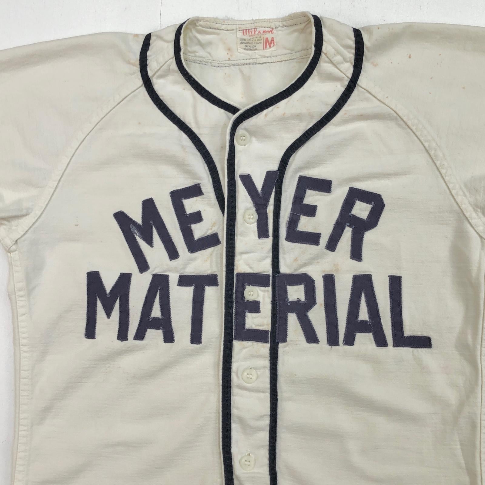 WILSON ウィルソン 50- 60年代 あたり USA製 MEYER MATERIAL 企業