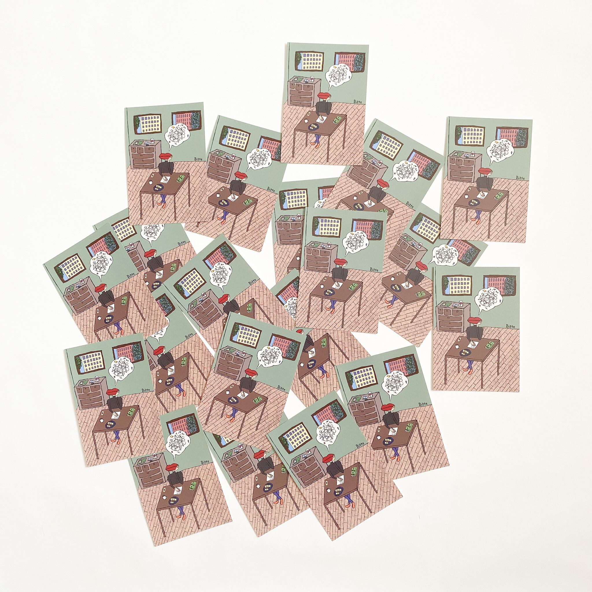 ピコちゃんページ　ポストカード5枚 コウペンちゃん ポストカード（おやすみしたい気分だよね