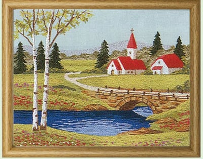 文化刺繍① Amazon.co.jp: 東京文化刺繍 No180 富士と桜3号額付きセット