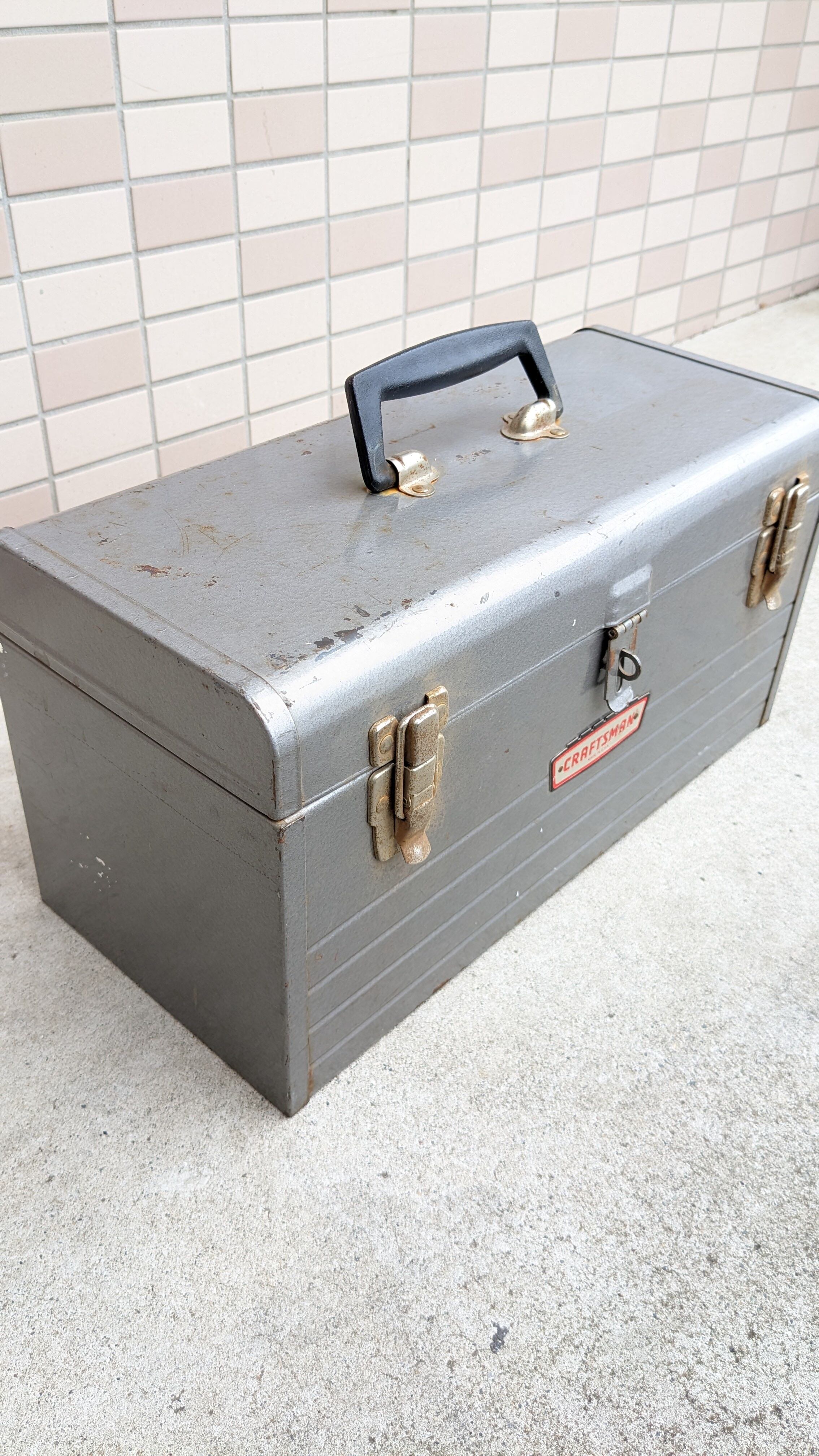 Vintage CRAFTSMAN 6500 ToolBox PartsBox MetalCase USA ビンテージ