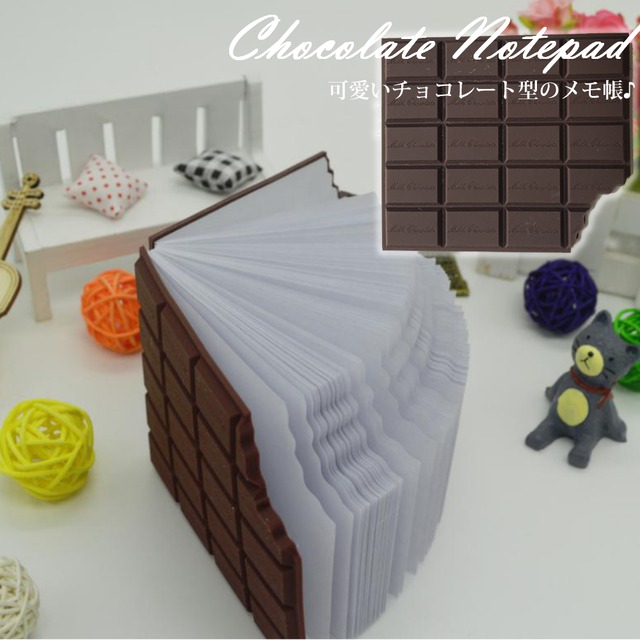 チョコレート型メモ帳-bqs0147-