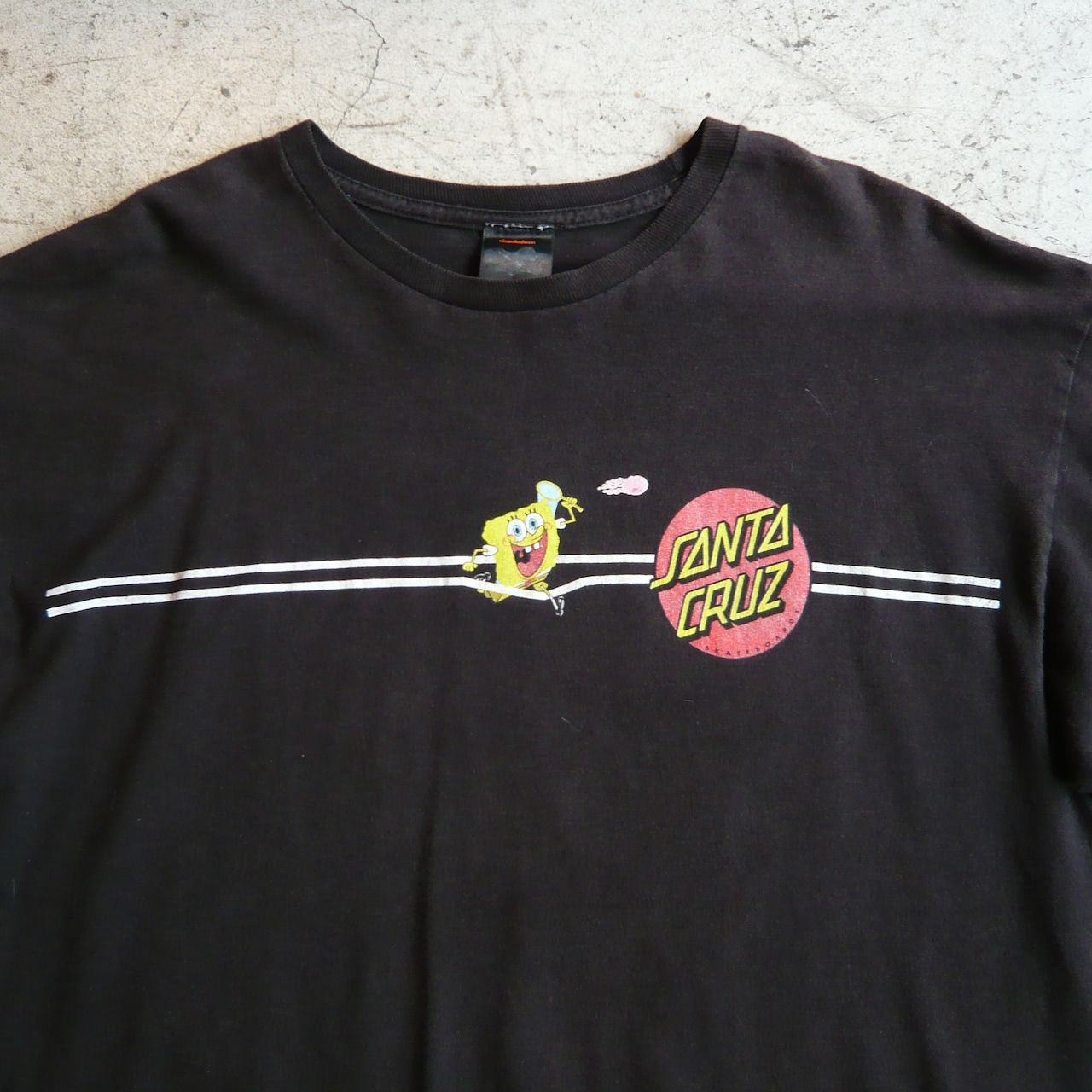 00s SANTA CRUZ スポンジボブ Tシャツ