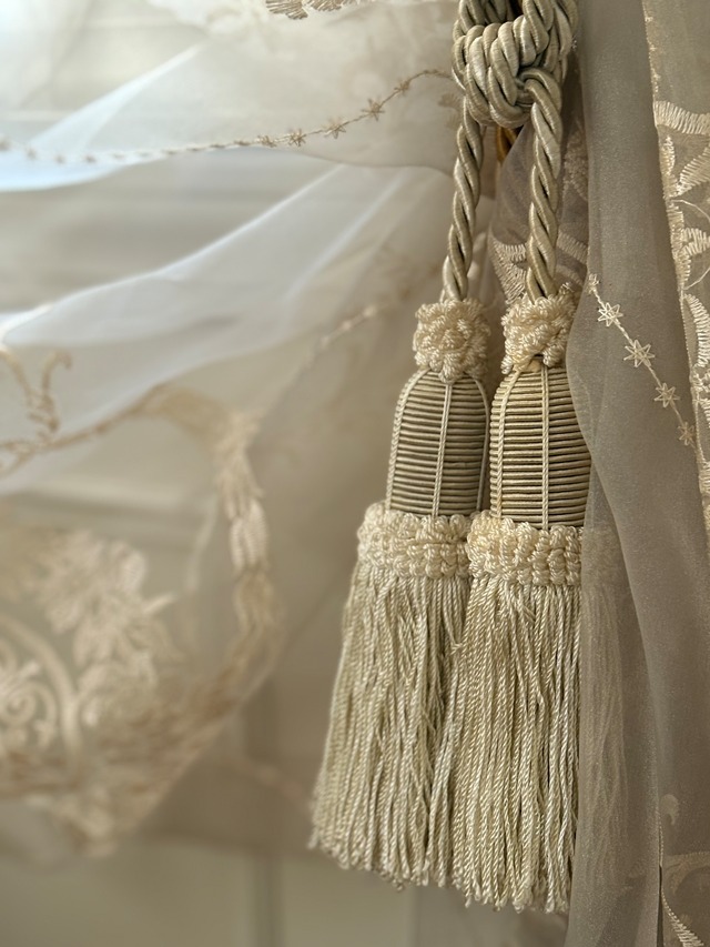 フランスVintage タッセル ヴィンテージタッセル ８cm カルトナージュ インテリア キータッセル