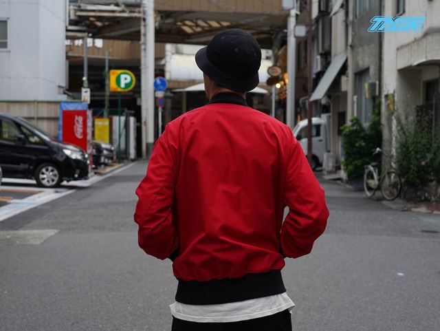 50%OFF!!　TASF  /   MA-1系 ブルゾン  /  Red