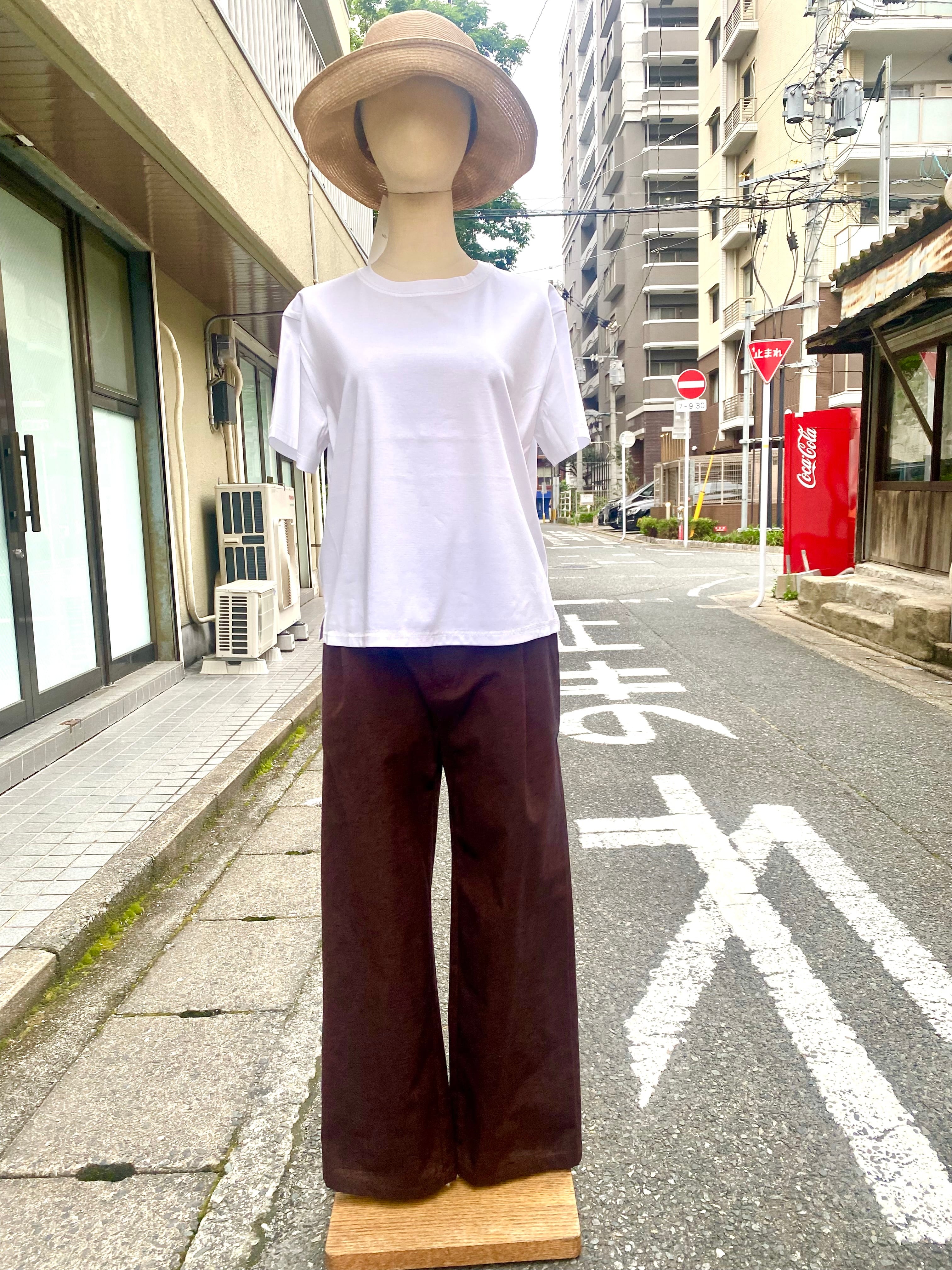 ブレンドオオリジナルワイドパンツ　ブラウン