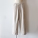 RELAX FIT " Corduroy easyslacks ( Cream )"