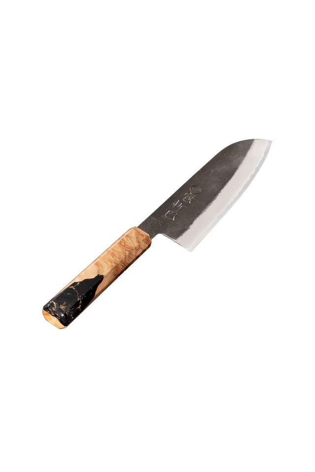 庖斬巴 黒仕立て 三徳包丁 165mm IK-03165