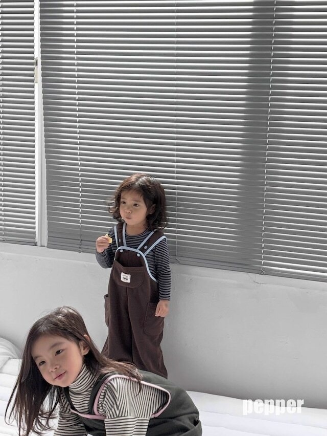 予約⌇pepper / Fleece overalls