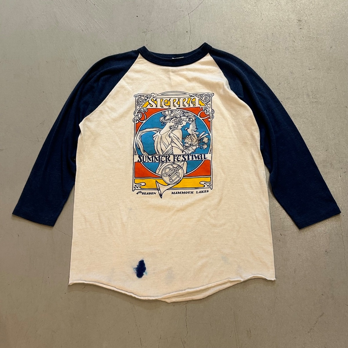 80s SIERRA SUMMER FESTIVAL raglan t-shirt【高円寺】 | What