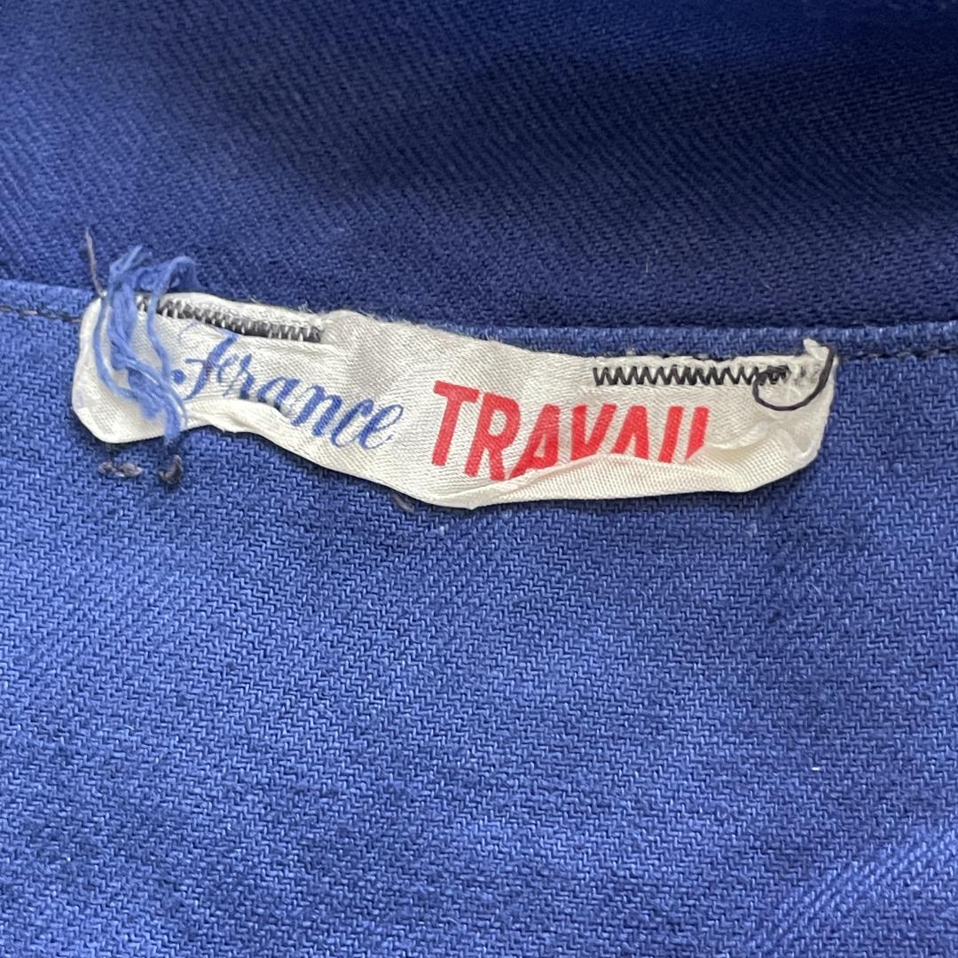 50-60s TRAVAIL コットンツイル フレンチワークジャケット | ib2