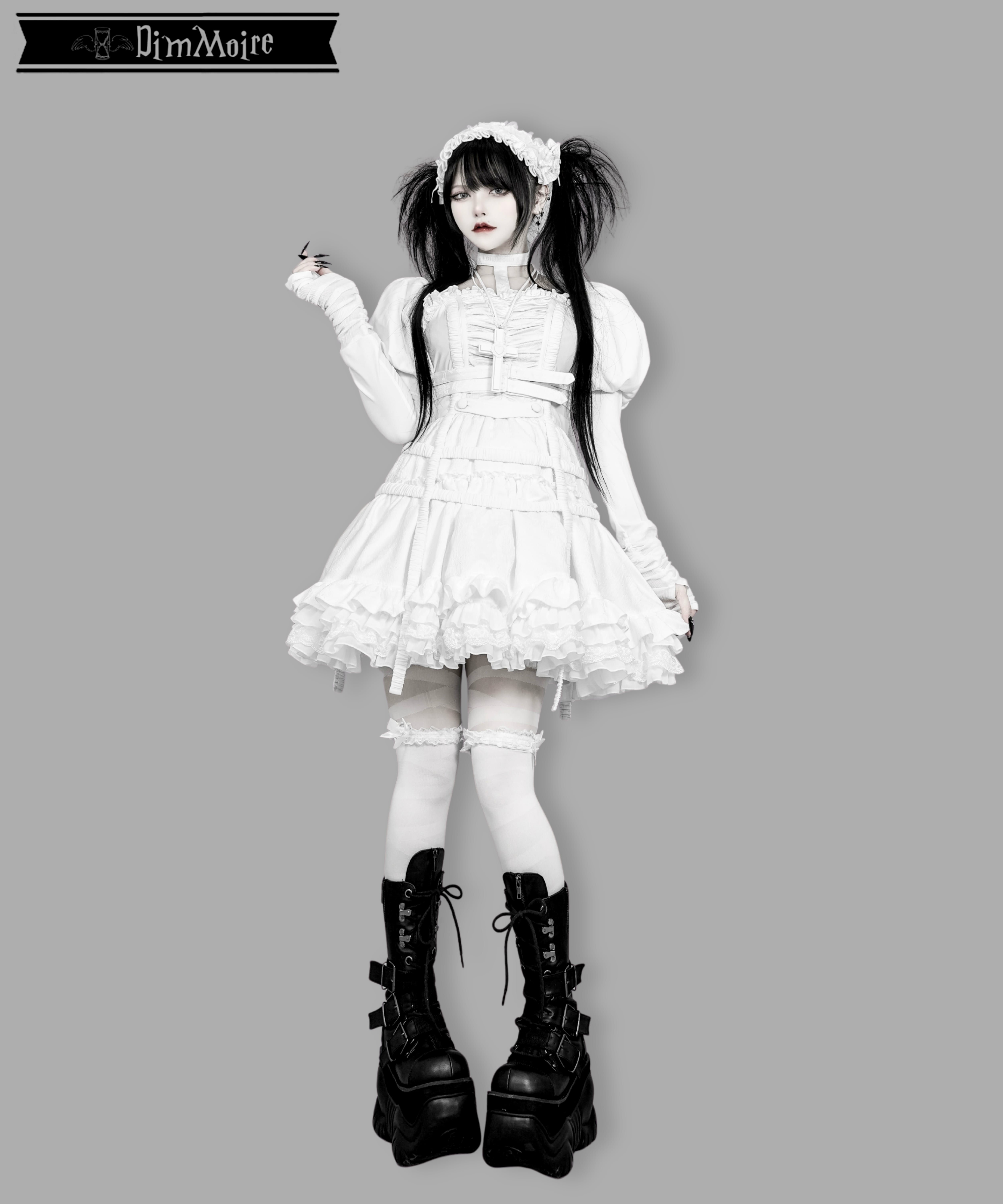 Coffin Maidenドレス【White】 | DimMoire