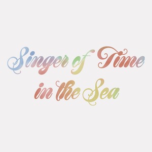 Singer of Time in the Sea-フルジップパーカー(ホワイト)