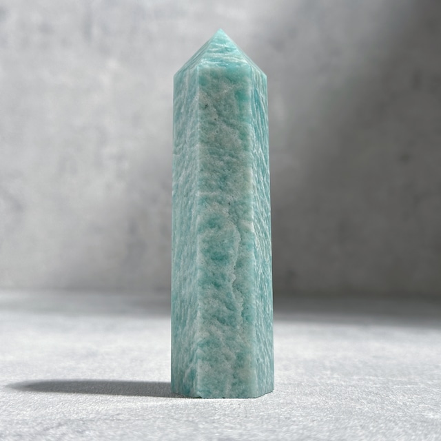 アマゾナイト タワー型12◇Amazonite◇天然石・鉱物・パワーストーン