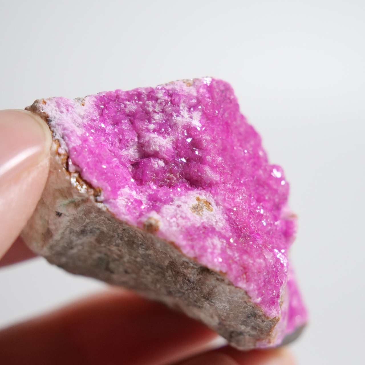 コンゴ産 コバルト カルサイト / 原石 標本