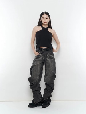 【26SS】POOLDE プールデ / INVERSE LAYERED TOP