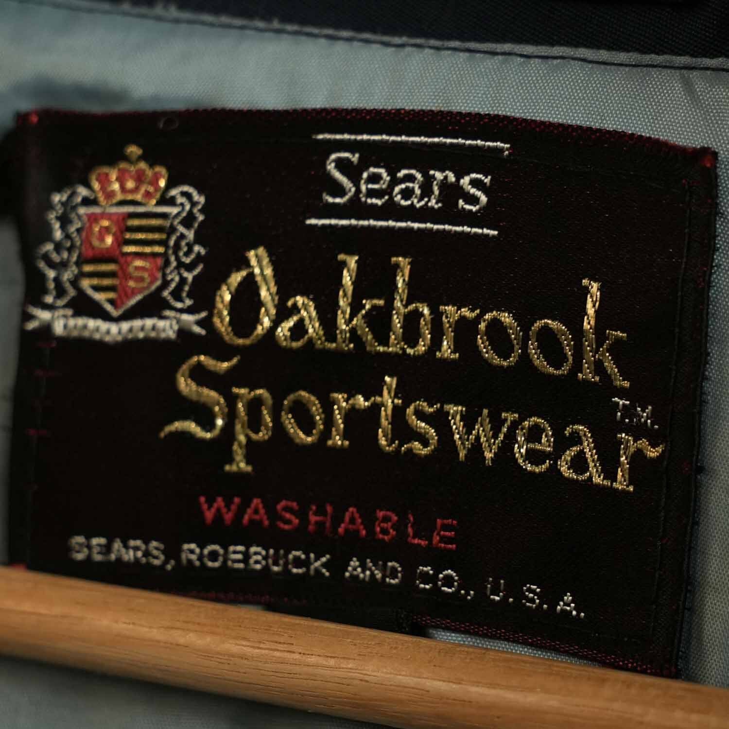 Sears Oakbrook Sportswear シアーズ オークブルック スタンドカラー