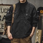 Stand Collar & Snap Button Coach Jacket ◇2color H0483