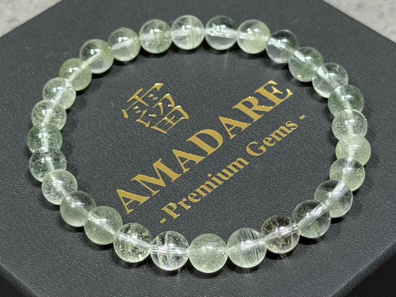 No.2358-2 グリーンガーデンクォーツブレスレット