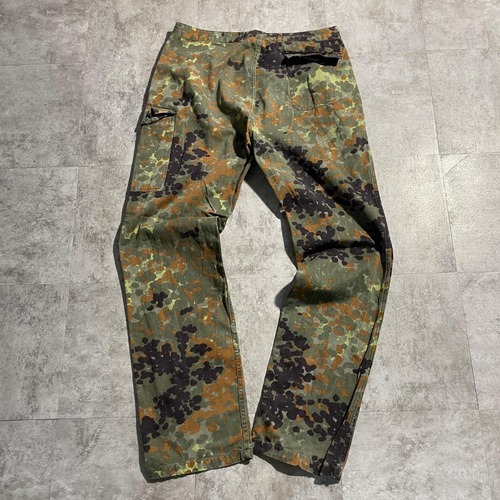 90s ドイツ軍 実物 フレクター迷彩 フィールドパンツ 54 L w35 詳細写真2